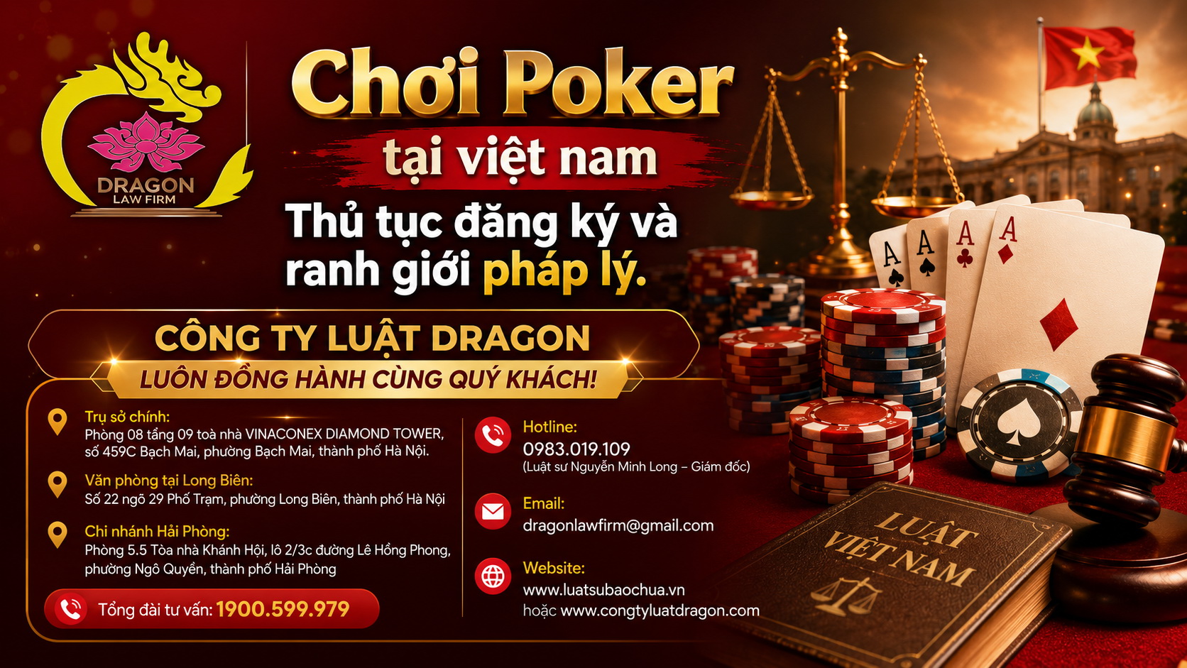 Chơi Poker tại Việt Nam: Thủ tục đăng ký và ranh giới pháp lý